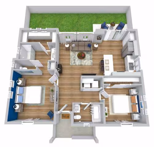 Unit 430 203 floor plan